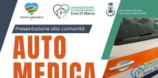 Una nuova automedica per Pietracatella: solidarietà e servizio al centro della comunità Automedica Irma Di Marco