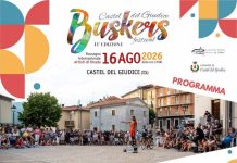 Castel del Giudice Buskers Festival: programma del 16 agosto 2026 cdg buskers 16 agosto 2026