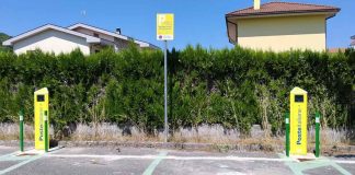 Mobilità sostenibile in Molise: Poste Italiane amplia la rete delle colonnine di ricarica colonnine ricarica presso ufficio postale carpinone