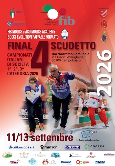 final four scudetto bocce 2026
