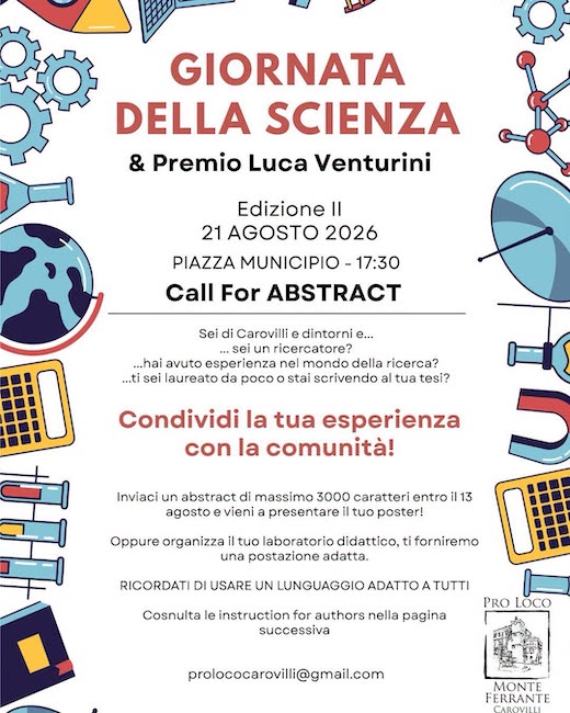 giornata della scienza 2026