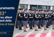 Campobasso, mercoledì il giuramento di 196 Allievi Agenti giuramento 233