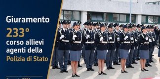 Campobasso, mercoledì il giuramento di 196 Allievi Agenti giuramento 233