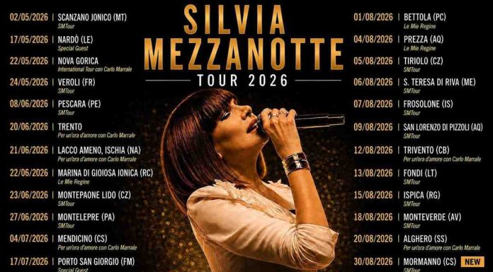 Silvia Mezzanotte Tour 2026
