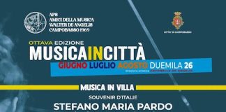 Souvenir d’Italie” domani a Villa De Capoa locandina 21 agosto 2026