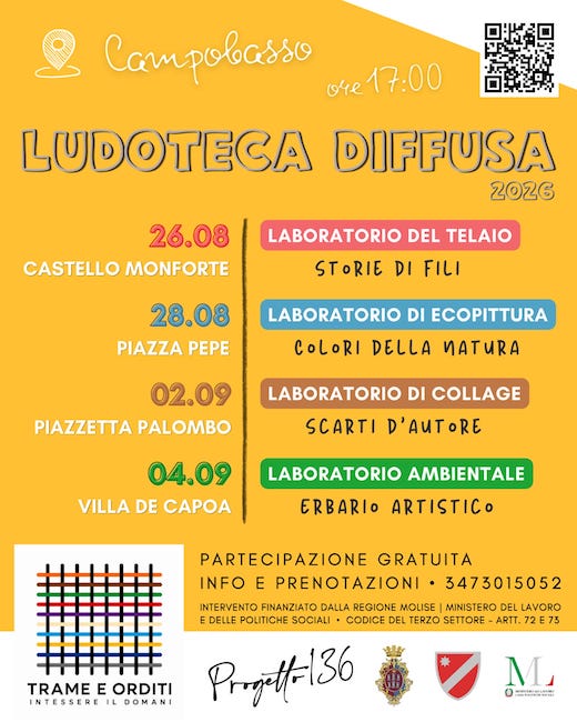 ludoteca diffusa 2026