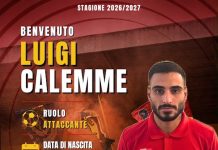 Termoli Calcio 1920, arriva l’attaccante Calemme e Di Bernardo torna alla guida della Juniores luigi calemme