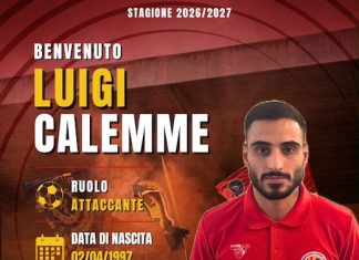 Termoli Calcio 1920, arriva l’attaccante Calemme e Di Bernardo torna alla guida della Juniores luigi calemme