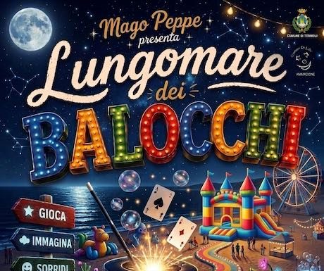 lungomare dei balocchi 13 agosto 2026