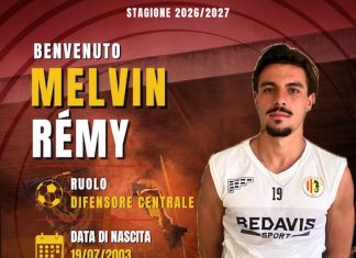 Termoli Calcio 1920, doppio movimento in difesa: arriva Melvin Rémy, confermato Vincenzo Avolio melvin remy