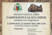 Campolieto, presentazione della ristampa di Campolieto e le sue chiese presentazione libro 23 agosto 2026