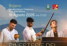 “Sinestesie del Matese”: a Bojano una serata che unisce musica, gusto e territorio in tre atti sinestesie del matese 2026