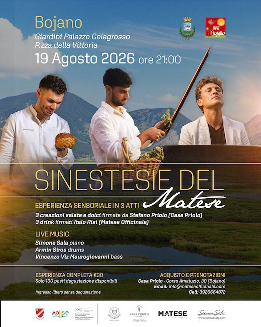 sinestesie del matese 2026