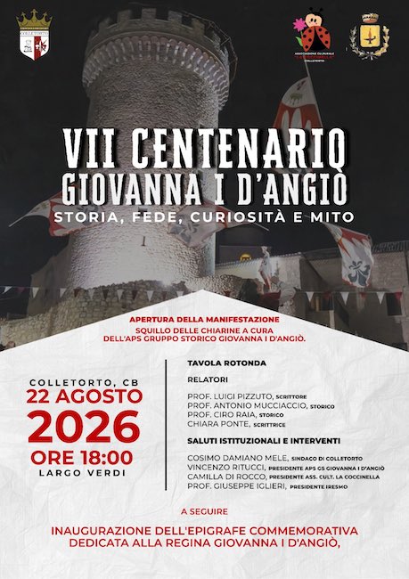 vii centenario nascita d'angiò