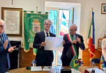 Conferita la cittadinanza onoraria di Capracotta a S.E. Renato Mosca de Souza, Ambasciatore del Brasile in Italia