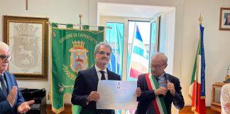 Conferita la cittadinanza onoraria di Capracotta a S.E. Renato Mosca de Souza, Ambasciatore del Brasile in Italia