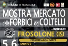Eventi in Molise il 6 settembre 2026: gli appuntamenti del giorno Mostra mercato coltelli Frosolone