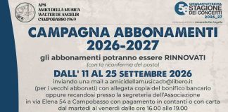 Amici della Musica, in arrivo la Stagione dei Concerti 2026/2027 amici della musica abbonamenti 2026-2027