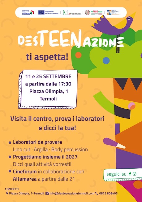 desteenazione termoli 2026