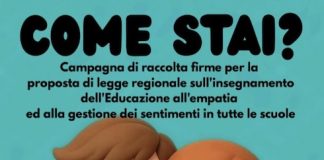 Raccolta firme a Campobasso per la legge sull’educazione all’empatia nelle scuole empatia locandina