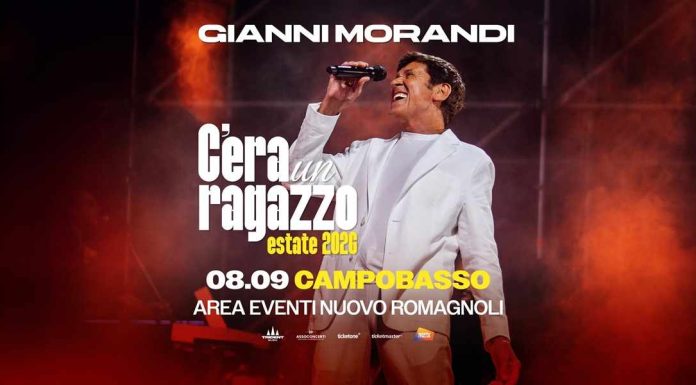 Eventi in Molise l’8 settembre 2026: concerti e altri appuntamenti Gianni Morandi Campobasso