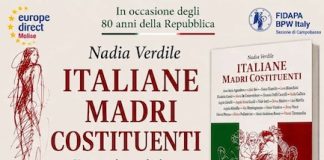 Le Madri Costituenti tornano a parlare: a Campobasso l’incontro con Nadia Verdile locandina italiane madri costituenti