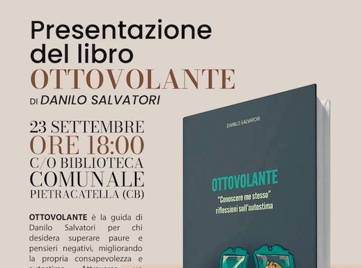 Eventi in Molise il 23 settembre 2026: gli appuntamenti del giorno ottovolante libro 23 settembre 2026