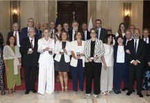 1° edizione degli attestati di benemerenza: premiati 11 Maestri del Lavoro premiazione maestri del lavoro