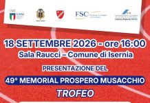 Isernia pronta per il 49° Memorial Musacchio: oltre 300 giovani atleti presentazione musacchio