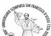anniversario san francesco francobollo
