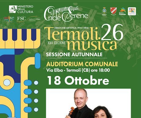 Eventi in Molise il 18 ottobre 2026: sagre, mostre, concerti, teatro classiche emozioni 18 ottobre 2026