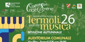 Termoli Musica 2026, il Paris Piano Duo protagonista all’Auditorium di via Elba concerto 25 ottobre 2026