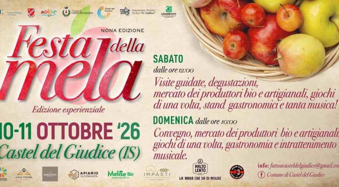 Castel del Giudice celebra la mela della rinascita: torna la Festa della Mela festa della mela 2026