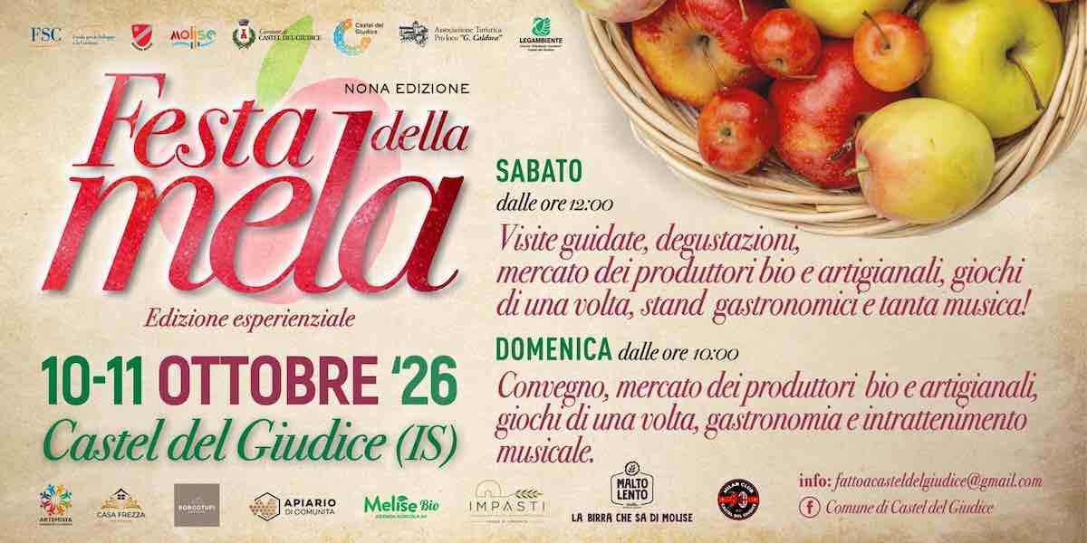 festa della mela 2026