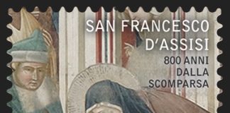 A Campobasso l’annullo speciale dedicato a San Francesco d’Assisi per gli 800 anni dalla morte francobollo San Francesco d'Assisi