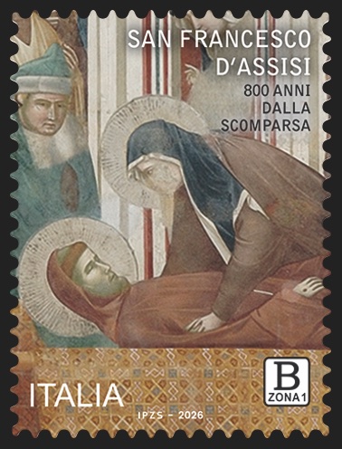francobollo San Francesco d'Assisi