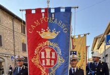 Campobasso ad Assisi per San Francesco: fede, pace e dialogo nel segno del Patrono d’Italia stendardo campobasso