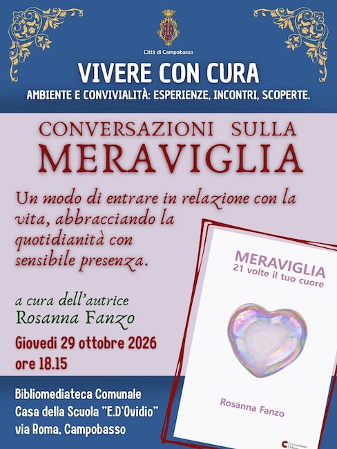 vivere con cura 29 ottobre 2026